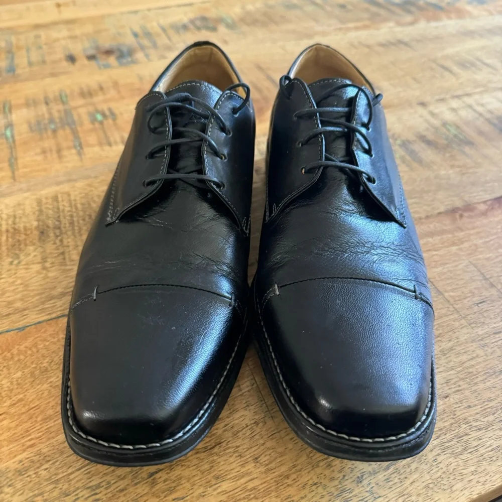 Sandro Moscolini Cap Toe Leather Derby Mens Dress Shoes Size 11.5 D